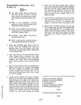 1982 Johnson/Evinrude 2 thru V-6 Service Repair Manual P/N 392790, Page 510