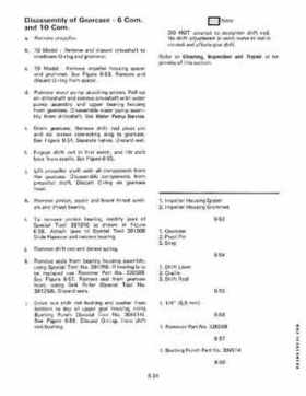 1982 Johnson/Evinrude 2 thru V-6 Service Repair Manual P/N 392790, Page 517