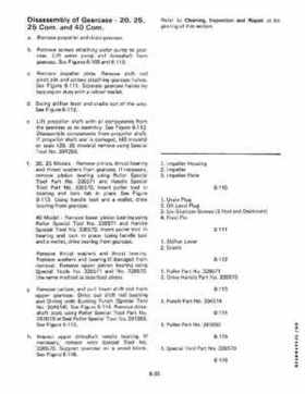 1982 Johnson/Evinrude 2 thru V-6 Service Repair Manual P/N 392790, Page 541