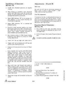1982 Johnson/Evinrude 2 thru V-6 Service Repair Manual P/N 392790, Page 599