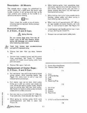 1982 Johnson/Evinrude 2 thru V-6 Service Repair Manual P/N 392790, Page 624