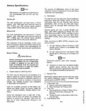 1982 Johnson/Evinrude 2 thru V-6 Service Repair Manual P/N 392790, Page 659