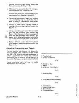 1982 Johnson/Evinrude 2 thru V-6 Service Repair Manual P/N 392790, Page 721