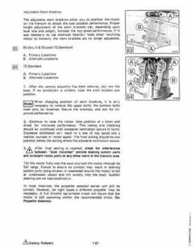 1983 Johnson/Evinrude 2 thru V-6 outboards Service Repair Manual P/N 393765, Page 69