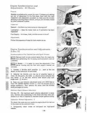1983 Johnson/Evinrude 2 thru V-6 outboards Service Repair Manual P/N 393765, Page 80