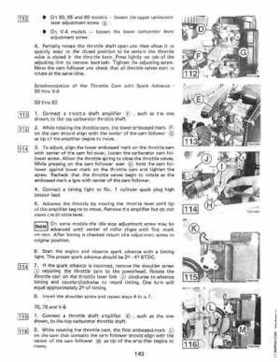 1983 Johnson/Evinrude 2 thru V-6 outboards Service Repair Manual P/N 393765, Page 85
