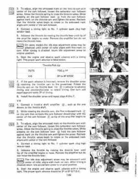 1983 Johnson/Evinrude 2 thru V-6 outboards Service Repair Manual P/N 393765, Page 86