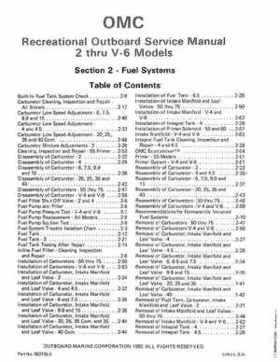 1983 Johnson/Evinrude 2 thru V-6 outboards Service Repair Manual P/N 393765, Page 112