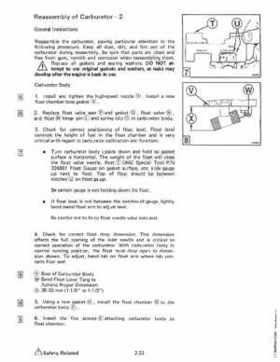 1983 Johnson/Evinrude 2 thru V-6 outboards Service Repair Manual P/N 393765, Page 134