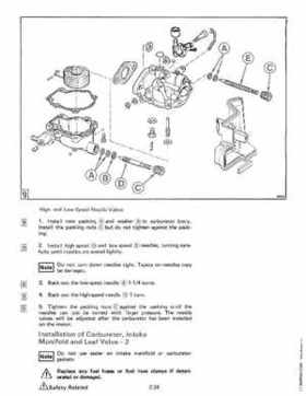 1983 Johnson/Evinrude 2 thru V-6 outboards Service Repair Manual P/N 393765, Page 135