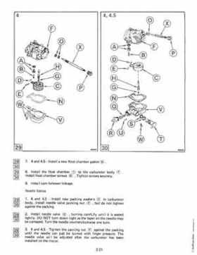 1983 Johnson/Evinrude 2 thru V-6 outboards Service Repair Manual P/N 393765, Page 142