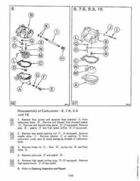 1983 Johnson/Evinrude 2 thru V-6 outboards Service Repair Manual P/N 393765, Page 147