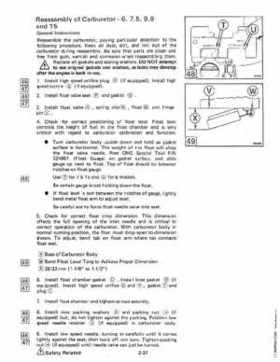1983 Johnson/Evinrude 2 thru V-6 outboards Service Repair Manual P/N 393765, Page 148