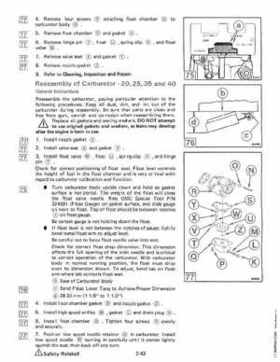 1983 Johnson/Evinrude 2 thru V-6 outboards Service Repair Manual P/N 393765, Page 154