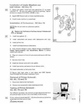 1983 Johnson/Evinrude 2 thru V-6 outboards Service Repair Manual P/N 393765, Page 161