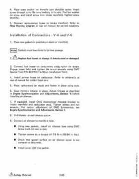 1983 Johnson/Evinrude 2 thru V-6 outboards Service Repair Manual P/N 393765, Page 174