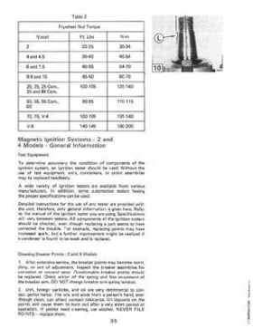1983 Johnson/Evinrude 2 thru V-6 outboards Service Repair Manual P/N 393765, Page 195