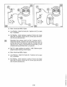 1983 Johnson/Evinrude 2 thru V-6 outboards Service Repair Manual P/N 393765, Page 203