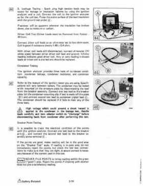 1983 Johnson/Evinrude 2 thru V-6 outboards Service Repair Manual P/N 393765, Page 206