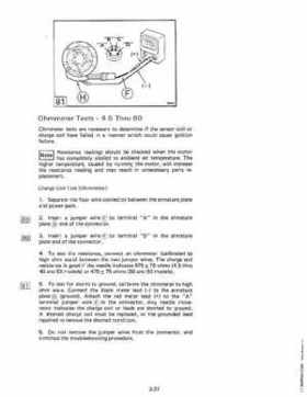 1983 Johnson/Evinrude 2 thru V-6 outboards Service Repair Manual P/N 393765, Page 217