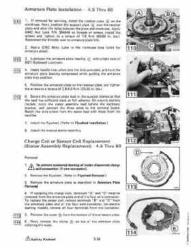 1983 Johnson/Evinrude 2 thru V-6 outboards Service Repair Manual P/N 393765, Page 228