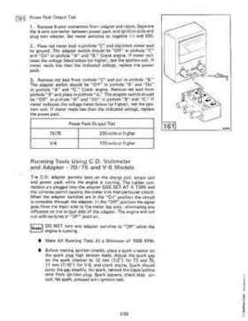 1983 Johnson/Evinrude 2 thru V-6 outboards Service Repair Manual P/N 393765, Page 249
