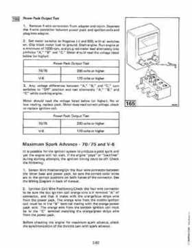 1983 Johnson/Evinrude 2 thru V-6 outboards Service Repair Manual P/N 393765, Page 252