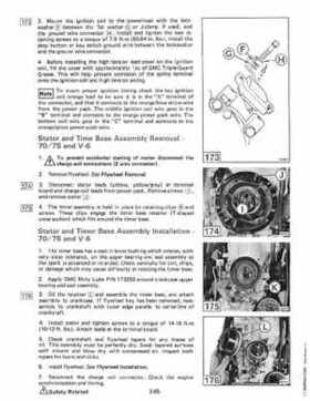 1983 Johnson/Evinrude 2 thru V-6 outboards Service Repair Manual P/N 393765, Page 255