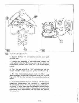 1983 Johnson/Evinrude 2 thru V-6 outboards Service Repair Manual P/N 393765, Page 261
