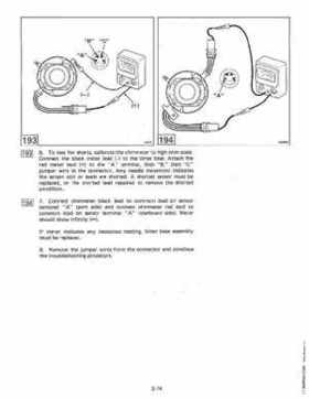 1983 Johnson/Evinrude 2 thru V-6 outboards Service Repair Manual P/N 393765, Page 264