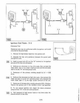 1983 Johnson/Evinrude 2 thru V-6 outboards Service Repair Manual P/N 393765, Page 265