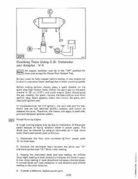 1983 Johnson/Evinrude 2 thru V-6 outboards Service Repair Manual P/N 393765, Page 269