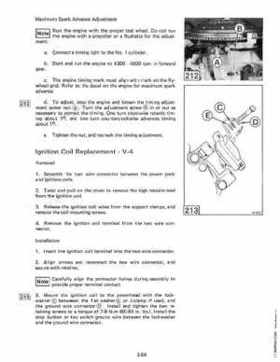 1983 Johnson/Evinrude 2 thru V-6 outboards Service Repair Manual P/N 393765, Page 274