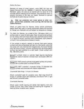 1983 Johnson/Evinrude 2 thru V-6 outboards Service Repair Manual P/N 393765, Page 279