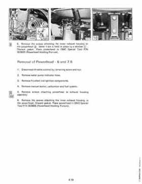 1983 Johnson/Evinrude 2 thru V-6 outboards Service Repair Manual P/N 393765, Page 294
