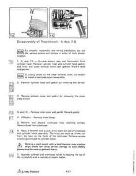 1983 Johnson/Evinrude 2 thru V-6 outboards Service Repair Manual P/N 393765, Page 296