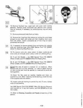 1983 Johnson/Evinrude 2 thru V-6 outboards Service Repair Manual P/N 393765, Page 298