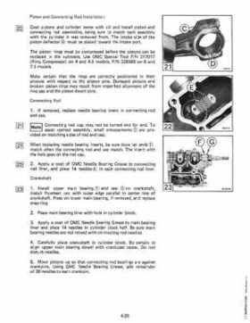 1983 Johnson/Evinrude 2 thru V-6 outboards Service Repair Manual P/N 393765, Page 300