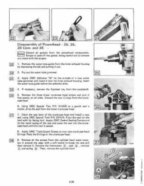 1983 Johnson/Evinrude 2 thru V-6 outboards Service Repair Manual P/N 393765, Page 314