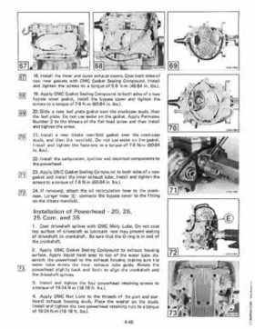 1983 Johnson/Evinrude 2 thru V-6 outboards Service Repair Manual P/N 393765, Page 321