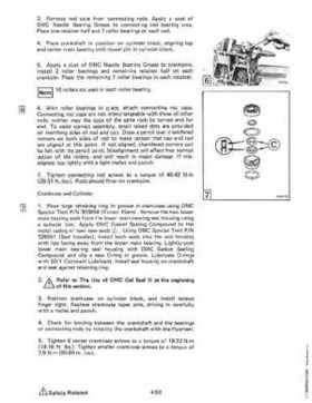 1983 Johnson/Evinrude 2 thru V-6 outboards Service Repair Manual P/N 393765, Page 328