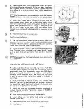 1983 Johnson/Evinrude 2 thru V-6 outboards Service Repair Manual P/N 393765, Page 329