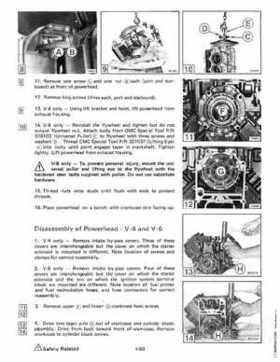 1983 Johnson/Evinrude 2 thru V-6 outboards Service Repair Manual P/N 393765, Page 343