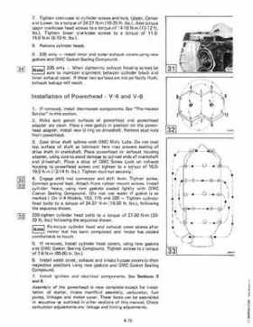 1983 Johnson/Evinrude 2 thru V-6 outboards Service Repair Manual P/N 393765, Page 350