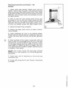 1983 Johnson/Evinrude 2 thru V-6 outboards Service Repair Manual P/N 393765, Page 362