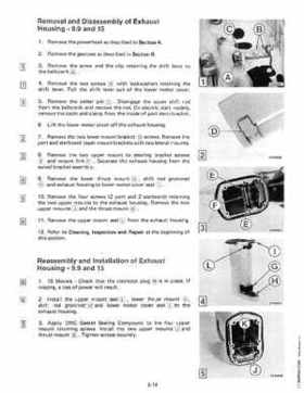 1983 Johnson/Evinrude 2 thru V-6 outboards Service Repair Manual P/N 393765, Page 373