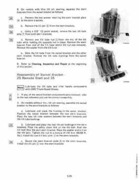 1983 Johnson/Evinrude 2 thru V-6 outboards Service Repair Manual P/N 393765, Page 384