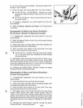 1983 Johnson/Evinrude 2 thru V-6 outboards Service Repair Manual P/N 393765, Page 398