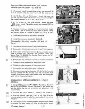 1983 Johnson/Evinrude 2 thru V-6 outboards Service Repair Manual P/N 393765, Page 399