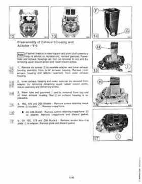 1983 Johnson/Evinrude 2 thru V-6 outboards Service Repair Manual P/N 393765, Page 404